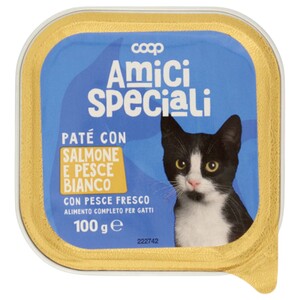 Coop Paté For Cat With Salmon And White Fish 100G