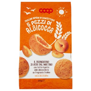 Coop Shortbread With Apricot Jam 350G