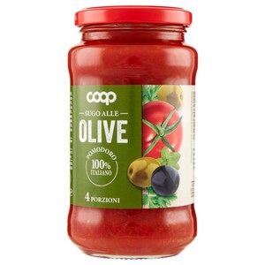 Coop Pasta Sauce Tomato And Olives 400G