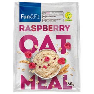 Fun & Fit Oat Meal With Raspberry 60G