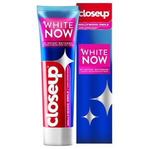 Close Up Toothpaste White Now Hollywood Smile 75Ml