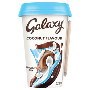 Galaxy Chocolate Coconut Flavor Milk 220 Ml