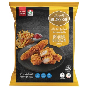 Al Areesh Breaded Chicken Strips 700G