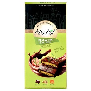 Abu Auf Tablet Kunafa Pistachio Real Chocolate 195G