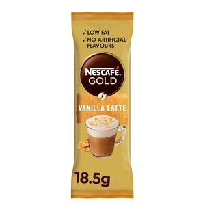 Nescafe Gold Cappuccino Vanilla Latte Coffee Mix 18.5 Gr
