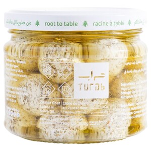 Turab Thyme Goat Labneh In Olive Oil 350G