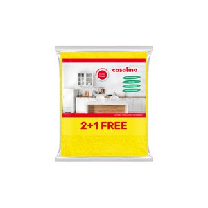Casalina Kitchen Cloth Yellow X3