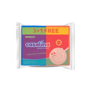 Casalina Sponges Scourer Xxl 3+1 Free