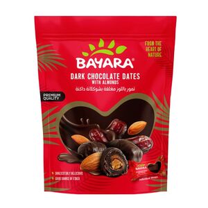 Bayara Dark Chocolate Dates With Almonds 90 Gr