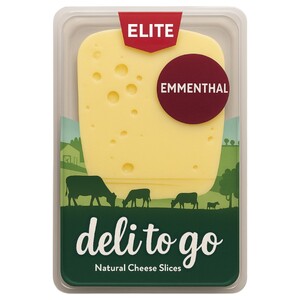 Elite Deli To Go Emmental Slices 150G