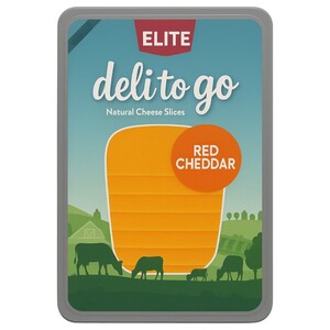 Elite Deli To Go Red Cheddar 150G