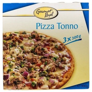 Gourmet Royal Pizza Tonno 3 Pieces 900G