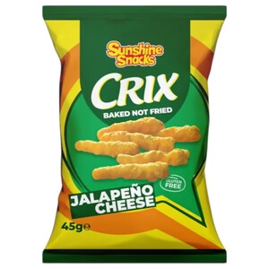 Sunshine Snacks Crix Jalapeno Cheese 45G