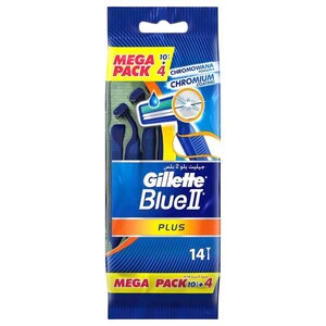 Gillette Blue2 Plus Disposable Razor 14 Pieces