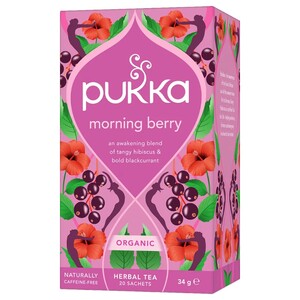 Pukka Tea Morning Berry Organic 20 Bags 34G