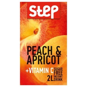 Step Instant Drink Peach & Apricot 2L