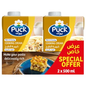 Puck Cooking Cream 500Ml X2 -20%