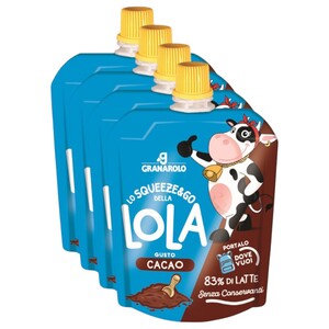 Granarolo Dessert Squeeze Cacao 85G X4