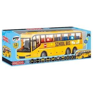 Power Joy Remote Control School Bus With Lights Bpc