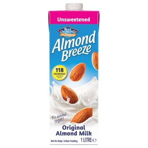 Blue Diamond Almond Breeze Milk Unsweetened 1L