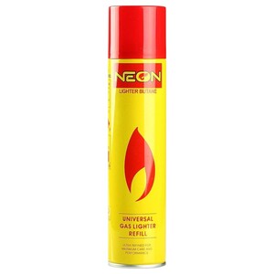 Neon Butane Gas Lighter Refill 300Ml