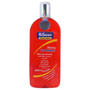 Higeen Mouthwash Strong For Smokers 400Ml