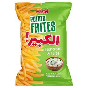 Master Potato Frites Sour Cream & Herbs 210G