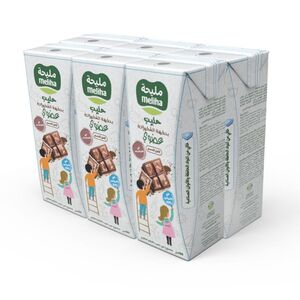 Meliha Organic Uht Chocolate Milk 180 Ml X 6 Pcs