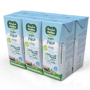 Meliha Organic Uht Milk 180 Ml X 6 Pcs