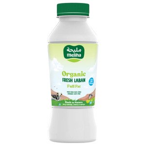 Meliha Fresh Laban Full Fat Organic 180Ml