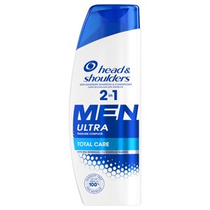 Head & Shoulders Men Shampoo & Conditioner Ultra 2In1 Total Care 330Ml