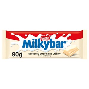 Nestle Milkybar White Chocolate Tablet 90G