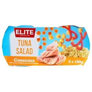 Elite Tuna Salad Couscous 160G -€3.99 Off
