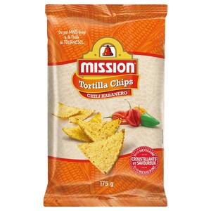 Mission Tortilla Chips Chili Habanero 175G