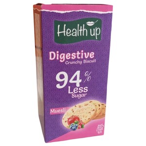 Health Up Biscuit Digestive Crunchy Muesli 180G