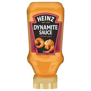 Heinz Dynamite Sauce Top Down Squeezy Bottle 225Ml