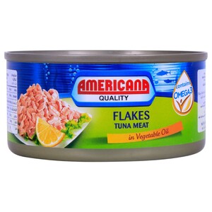 Americana Tuna Meat Flakes In Vegetable Oil 170G