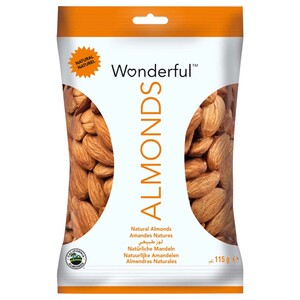 Wonderful Almonds Raw Natural 115G