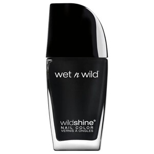 Wet N Wild Wild Shine Nail Color: Black Creme 12.3Ml