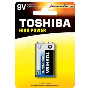 Toshiba High Power 9V Battery