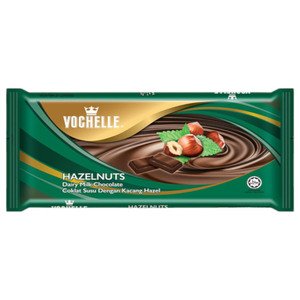 Vochelle Chocolate Tablet Hazelnuts 75G