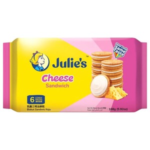 Julie's Cheese Sandwch Biscuit 168G