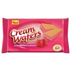 Nabil Cream Wafers Strawberry 76G