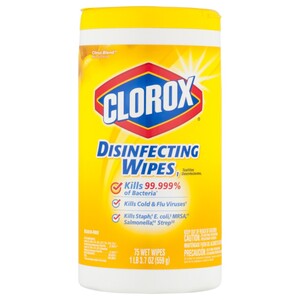 Clorox Disinfecting Wipes Citrus Blend 75 Pieces