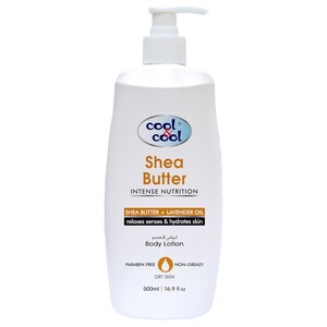 Cool & Cool Body Lotion Shea Butter 500Ml
