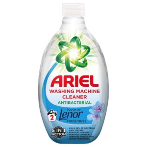 Ariel Washing Machine Cleaner Antibacterial With Touch Of Lenor 250Ml