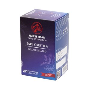 Horse Head Earl Grey Tea Decaf 20 Sachets