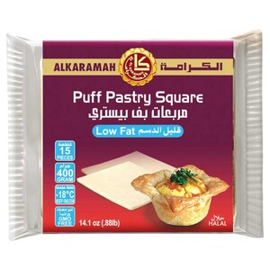 Al Karamah Puff Pastry Square Low Fat 400G