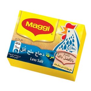 Maggi Chicken Less Salt Stock 18 Gr