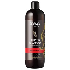 Cosmo Shampoo Keratin Anti-Hair Fall 480Ml